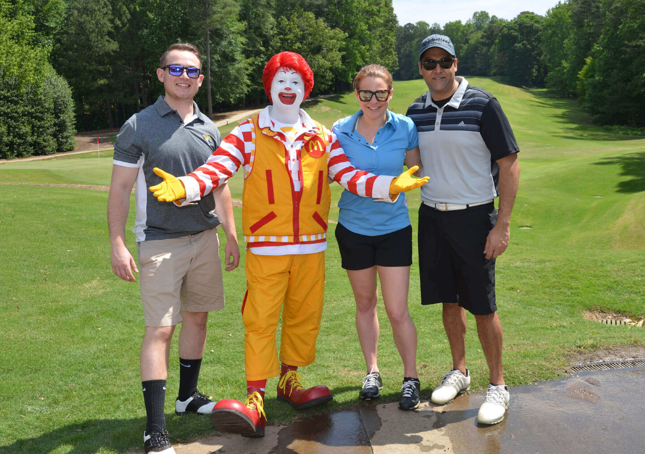 KMS Gives Golfs for Ronald McDonald House of Atlanta