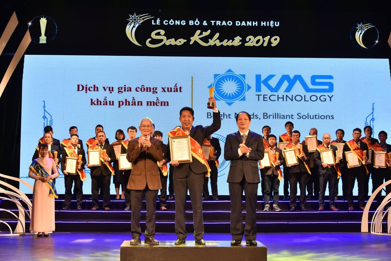 KMS Technology Receives Sao Khue Award 2019 for its Software Outsourcing Services for the Eighth Consecutive Year