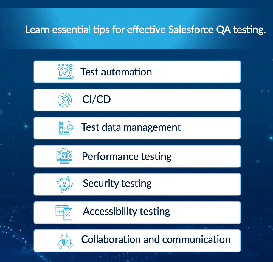 essential tips for Salesforce QA testing